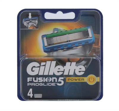 Gillette Fusion 5 Proglide Power barberblader 4 stk. | Nemdag.no