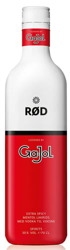  Gajol Rød Vodkashot 30% 70 cl. _0