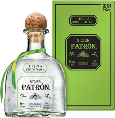  Patrón Silver Tequila 40% 70 cl. _0