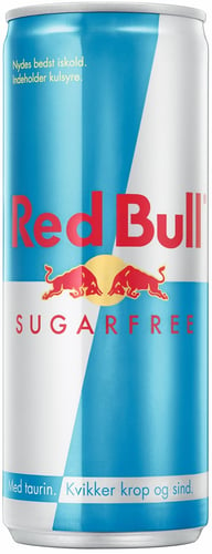  Red Bull Energy Drink Sugarfree 24x25 cl. (dåse) _0