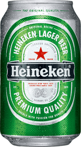  Heineken Pilsner 4,6% 24x33 cl. (dåse) 