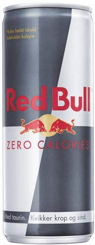 Red Bull Energy Drink Zero Calories 24x25 cl. (dåse)_0