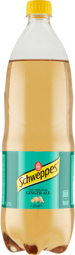  Schweppes Ginger Ale 8x125 cl. (PET-flaske) _0