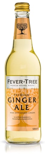  Fever Tree Ginger Ale 8x50 cl. (flaske) _0