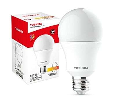 Toshiba A67 15W (100W) 1521lm 2700K 80Ra ND E27 LED BULB_0