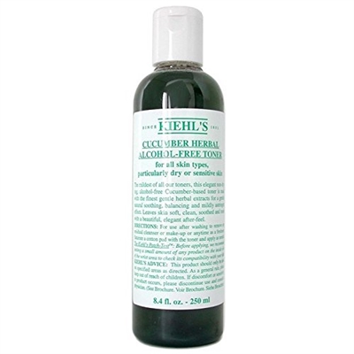 Kiehls Cucumber Herbal Alcohol Free Toner 250ml For All Skin Types - picture