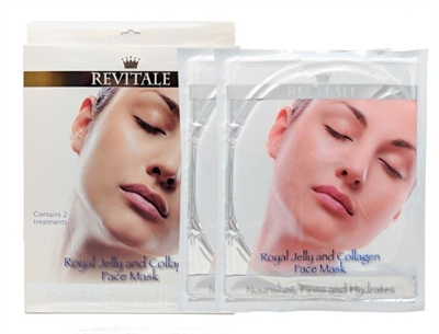 Revitale Face Mask Royal Jelly & Collagen 2 stk_0