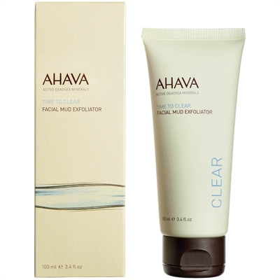 Ahava Time To Clear Facial Mud Exfoliator 100ml  - picture