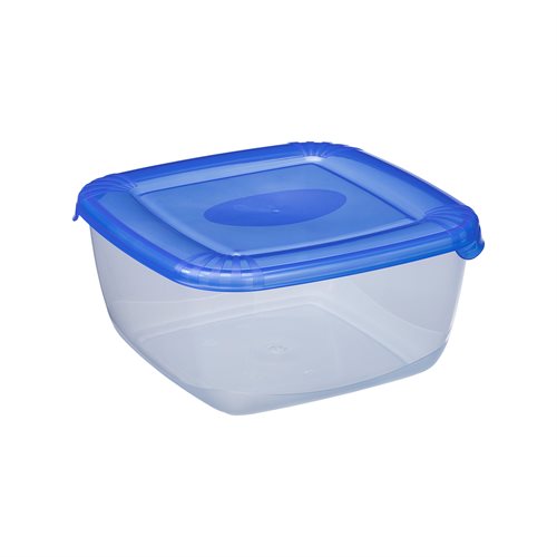 Polar Freezer Box, Matförvaringsbox Box, 2,5 liter Klar botten, lock: Genomskinlig Mazarine Blue - picture