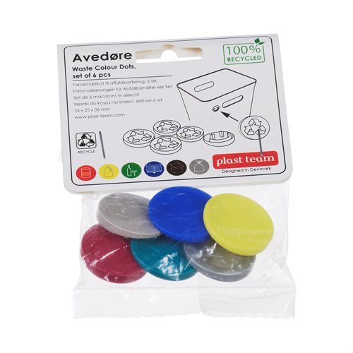 Avedøre - Color chips for waste bin, Set of 6 pcs._0