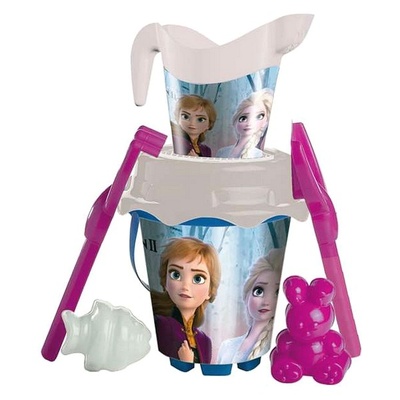 Sæt med legetøj til stranden Frozen (7 pcs) - picture