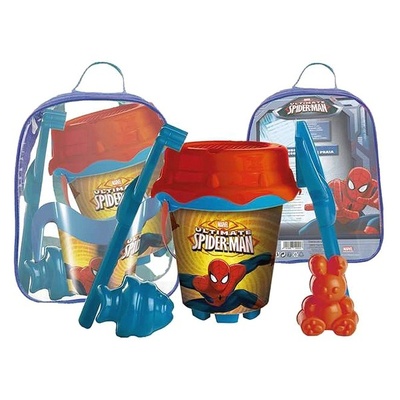 Sæt med legetøj til stranden Spiderman (7 pcs) - picture