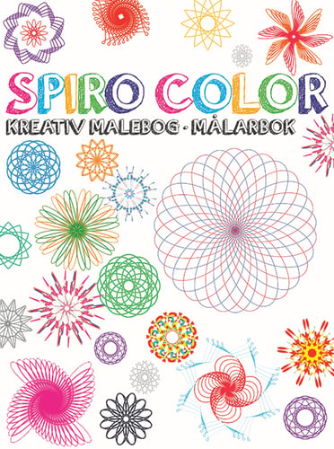 Spiro sæt - malebog med gel pens og spiraler_0