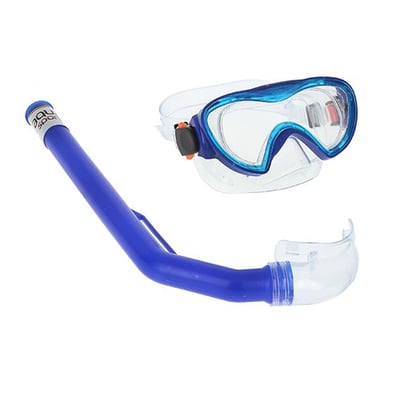Snorkel beskyttelsesbriller og rør til børn Junior - picture