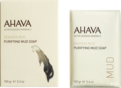 Ahava Deadsea Mud Purifying Mud Soap Bar_0