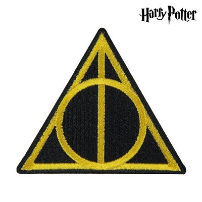 Lap Harry Potter Gul Sort Polyester_0