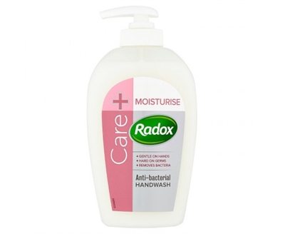 Radox Care + flytande tvättställ med kamomill och jojobaolja 250ml_0