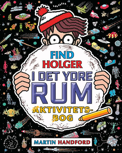 Find Holger - I det ydre rum - Aktivitetsbog - picture