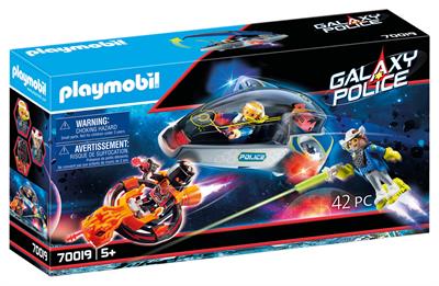 Playmobil Galaxy Politi-svæveflyver 70019_0