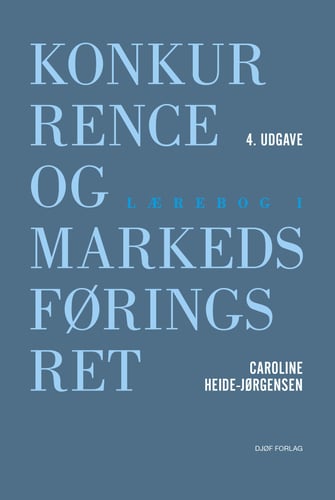 Lærebog i konkurrence- og markedsføringsret