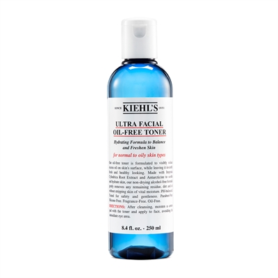 Kiehls Ultra Facial Oil Free Toner 250ml For Normal To Oily Skin Types_0