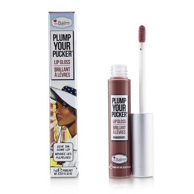 The Balm Plump Your Pucker Lip Gloss 7ml Plump Your Pucker Exaggerate _0