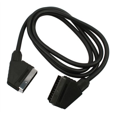 Scartkabel 1,5 med Sort