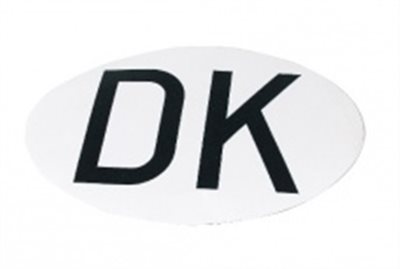 DK Skilt diameter 11.5 cm_0