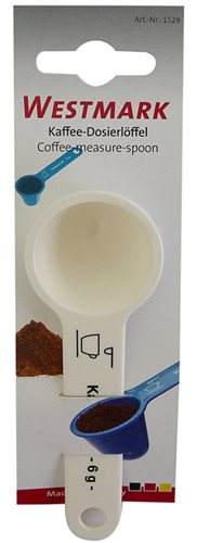 Kaffemåleske Hvid 11 cm_0