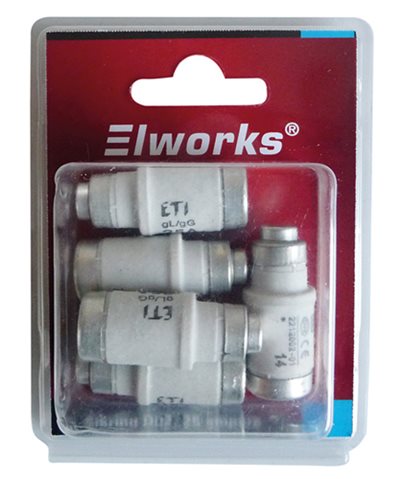 Elworks Sikringer Do1 Nz 25A 2-026-0    _0