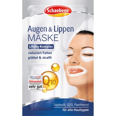 Schaebens Face Mask Eyes&Lips 4X1,5ml_0