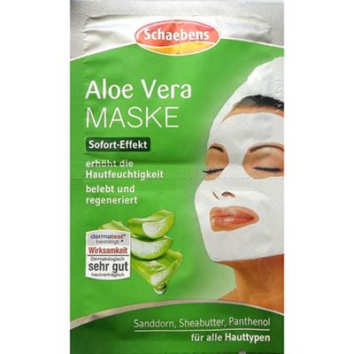 Schaebens Ansigtsmaske Aloe Vera 2 x 5 ml | Hverdag.dk