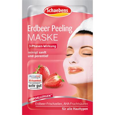Schaebens Face Mask Strawberry 2X6ml - picture