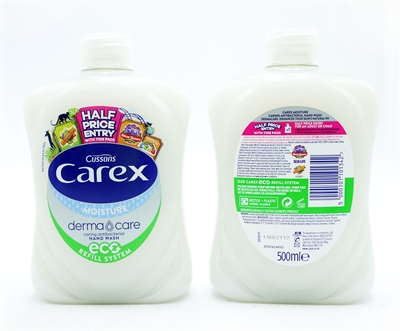 Carex Antibakteriell Håndvask Moisture 500ml_0