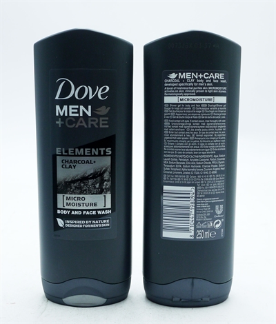 Dove Men +Care Shower Gel Charcoal & Clay 250 ml_1