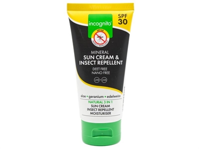 <div>Incognito Sun Cream &amp; Insect Repellent SPF 30 75 ml&nbsp;</div>_0