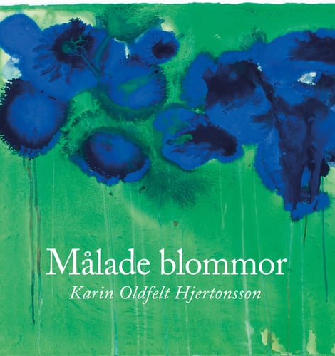Målade blommor - picture