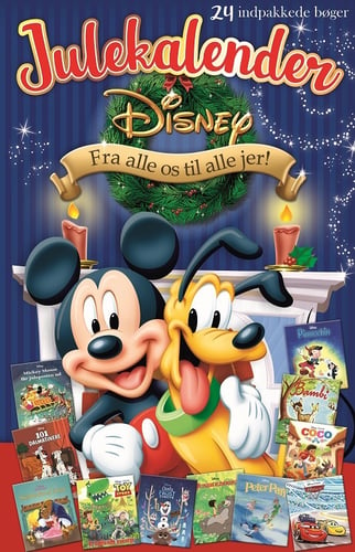 Disney Julekalender med 24 indpakkede bøger - picture