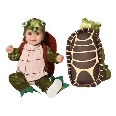 Kostume til babyer Skildpadde, str. 12-24 måneder - picture
