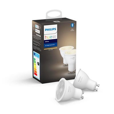 Philips White Hue-lampor GU10 dubbelpack_0