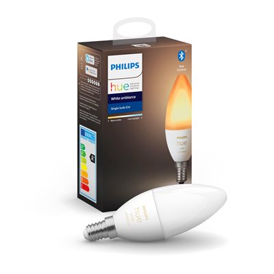 Philips Hue White ambiance E14 pære - picture