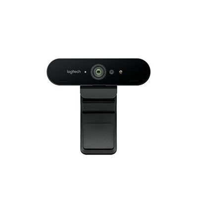 Webcam Logitech BRIO 4K Ultra HD RightLight 3 HDR Zoom 5x Streaming Infrarød Sort - picture