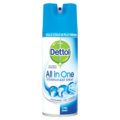 Dettol Desinfektionsspray Crisp Linen 400 ml_0