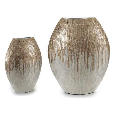 Vase Sølv (18 x 44,5 x 40 cm)_0