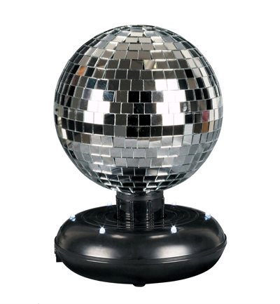 Music - LED Mirror Disco Ball, 16 cm (501003)_0