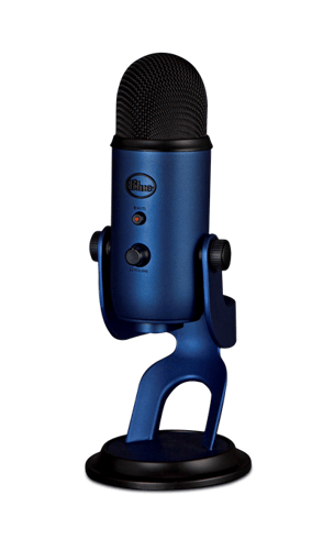 Blå - Mikrofon Yeti Midnight Blue - picture
