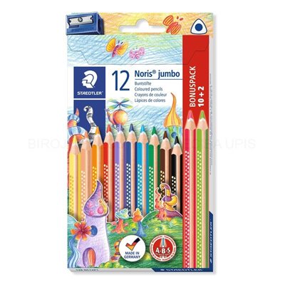 Staedtler - Coloured pencil Noris jumb (128 NC12P1)_0
