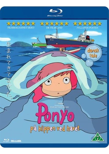 Ponyo på klippan vid havet (Blu-Ray) - picture