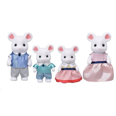 Sylvanian Families - Marshmallow Mouse Family (5308)_0