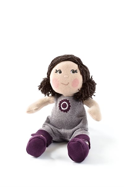 Smallstuff - Knitted Doll 30 cm - Luna_0